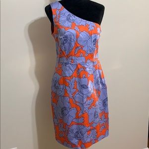 JCrew factory one shoulder dress